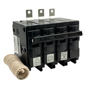 SIEMENS B33000S01 30A 240V 3 POLE SHUNT TRIP (120V)