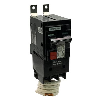 SIEMENS BE250 50A 120 / 240V 2 POLE GFCI