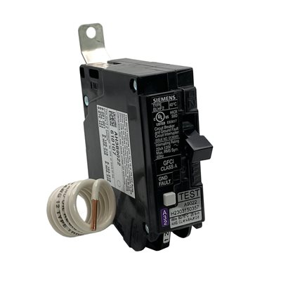 SIEMENS BF115AH 15A 120V 1 POLE GFCI