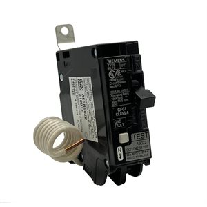 SIEMENS BF115A 15A 120V 1 POLE GFCI