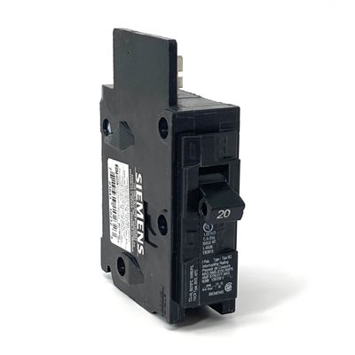 SIEMENS BQ1B020 20A 120 / 240V 1 POLE SIEMENS BQ1B020 20A 120 / 240V 1 POLE