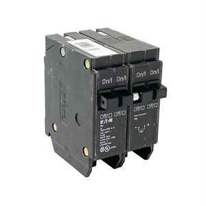 EATON BQ215240 (2)15A-(2)40A 120 / 240V QUADPLEX INDEPENDENT TRIP CTL REJECTION CLIP