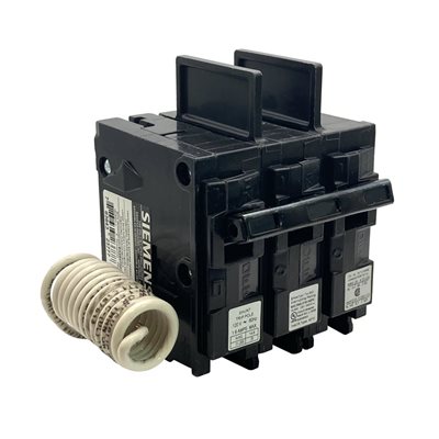 SIEMENS BQ2B12500S01 125A 120 / 240V 2 POLE SHUNT TRIP (120V)