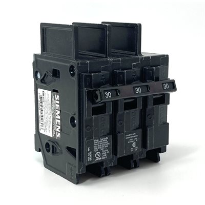 SIEMENS BQ3B030 30A 240V 3 POLE