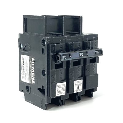 SIEMENS BQ3B070 70A 240V 3 POLE