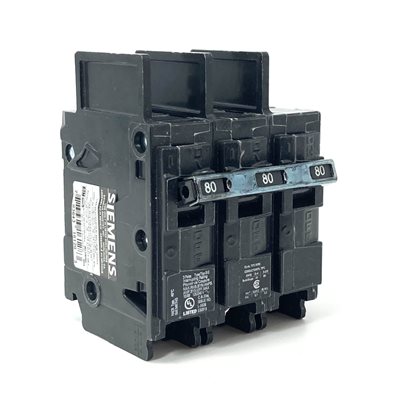 SIEMENS BQ3B080 80A 240V 3 POLE SIEMENS BQ3B080 80A 240V 3 POLE