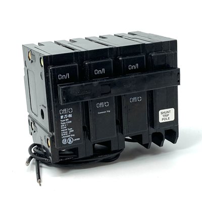 EATON BR3100ST 100A 240V 3 POLE SHUNT TRIP EATON BR3100ST 100A 240V 3 POLE SHUNT TRIP