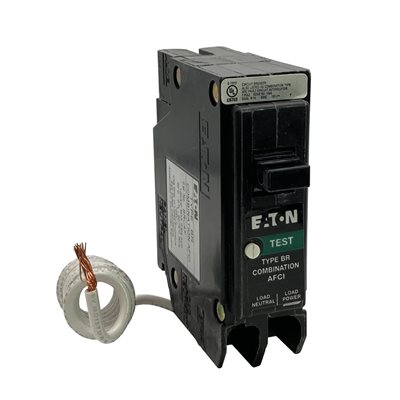 EATON BRCAF120 20A 120V 1 POLE COMBINATION AFCI EATON BRCAF120 20A 120V 1 POLE COMBINATION AFCI