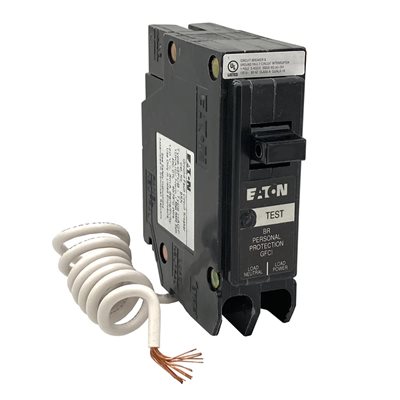 CUTLER HAMMER BRN120GF 20A 120V 1 POLE GROUND FAULT CUTLER HAMMER BRN120GF 20A 120V 1 POLE GROUND FAULT