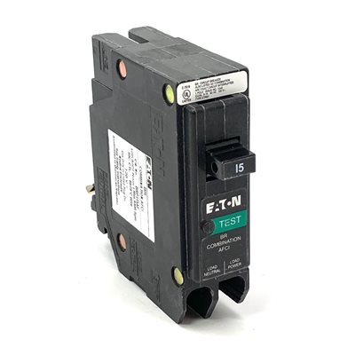 CUTLER HAMMER BRP115AF 15A 120V 1 POLE ARC FAULT 