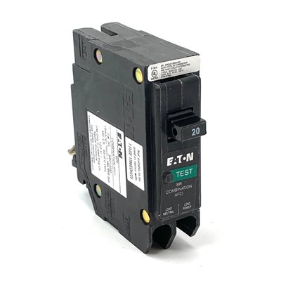 CUTLER HAMMER BRP120AF 20A 120V 1 POLE ARC FAULT CUTLER HAMMER BRP120AF 20A 120V 1 POLE ARC FAULT