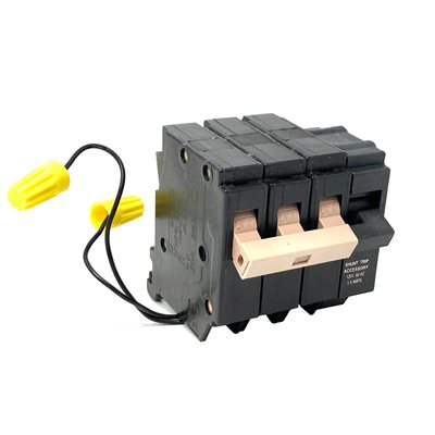 CUTLER HAMMER CH315ST 15A 120 / 240V 3 POLE SHUNT TRIP