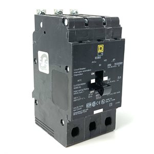 SQUARE D EDB34020 20A 277V 3 POLE