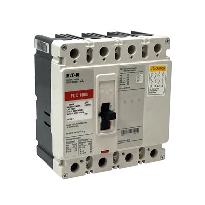 EATON FDC4015 15A 600V 4 POLE