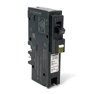 SQUARE D HOM115PCAFI 15A 120V 1 POLE COMBINATION AFCI PLUG ON NEUTRAL