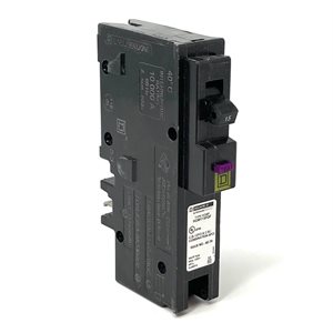 SQUARE D HOM115PDF 15A 120V 1 POLE COMBINATION AFCI / GFCI PLUG ON NEUTRAL