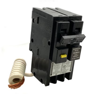 SQUARE D HOM240GFI 40A 120 / 240V 2 POLE GFCI