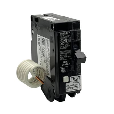 MURRAY MP115GFA 15A 120V 1 POLE GROUND FAULT 