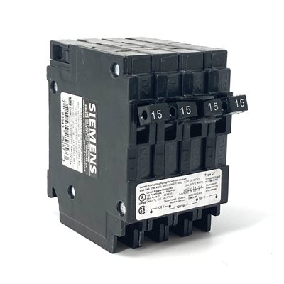 SIEMENS Q21515CT 15 / 20A 120 / 240V QUAD