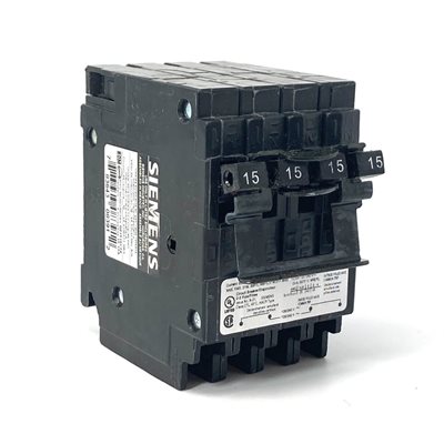 SIEMENS Q21515CT2 15 / 15A 120 / 240V QUAD
