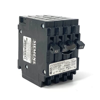 SIEMENS Q21520CT 15 / 20A 120 / 240V QUAD