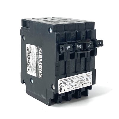 SIEMENS Q21550CT 15 / 20A 120 / 240V QUAD