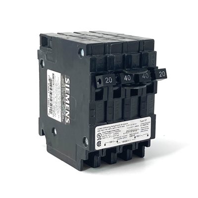 SIEMENS Q22040CT 20 / 20A 120 / 240V QUAD