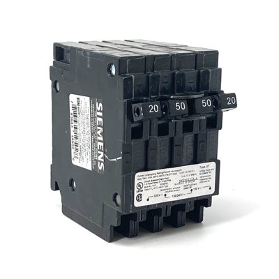 SIEMENS Q22050CT 20 / 20A 120 / 240V QUAD