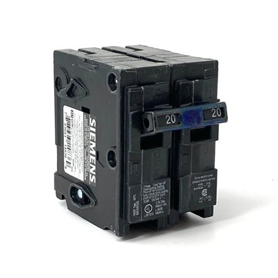 SIEMENS Q220 20A 120 / 240V 2 POLE SIEMENS Q220 20A 120 / 240V 2 POLE
