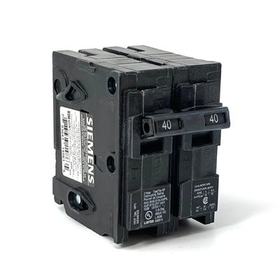 SIEMENS Q240 40A 120 / 240V 2 POLE SIEMENS Q240 40A 120 / 240V 2 POLE