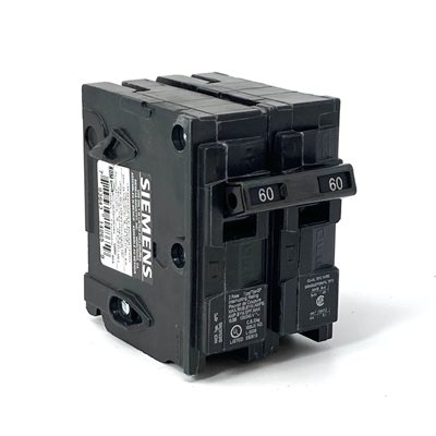 SIEMENS Q260 60A 120 / 240V 2 POLE SIEMENS Q260 60A 120 / 240V 2 POLE