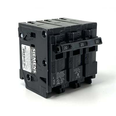 SIEMENS Q320 20A 120 / 240V 3 POLE SIEMENS Q320 20A 120 / 240V 3 POLE