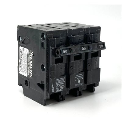 SIEMENS Q390 90A 120 / 240V 3 POLE SIEMENS Q390 90A 120 / 240V 3 POLE