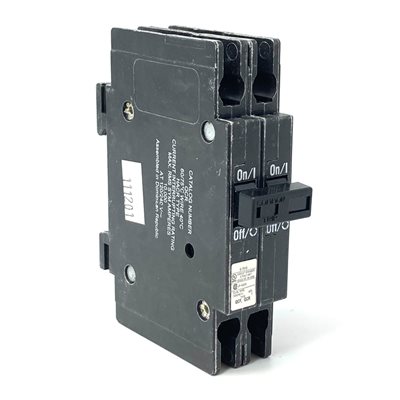 EATON QCR2050 50A 120 / 240V 2 POLE DIN RAIL MOUNT FEED THRU
