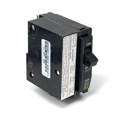 SQUARE D QO1151021 15A 120 / 240V 1 POLE SHUNT TRIP (120V)