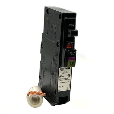 SQUARE D QO120DF 20A 120V 1 POLE COMBINATION AFCI / GFCI