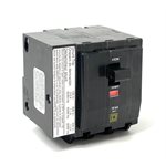 SQUARE D QO3151021 15A 240V 3 POLE SHUNT TRIP (120V)