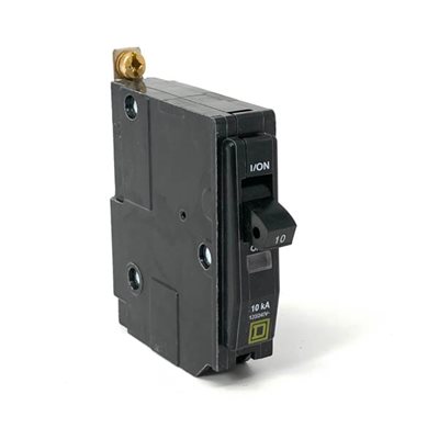 SQUARE D QOB110 10A 120 / 240V 1 POLE SQUARE D QOB110 10A 120 / 240V 1 POLE