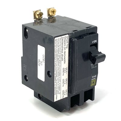 SQUARE D QOB21001021 100A 120 / 240V 2 POLE SHUNT TRIP (120V)