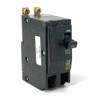 SQUARE D QOB2125 125A 120 / 240V 2 POLE
