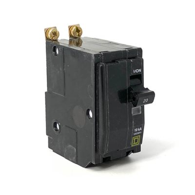 SQUARE D QOB220 20A 120 / 240V 2 POLE SQUARE D QOB220 20A 120 / 240V 2 POLE