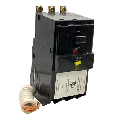 SQUARE D QOB340GFI 40A 240V 3 POLE GFCI SQUARE D QOB340GFI 40A 240V 3 POLE GFCI