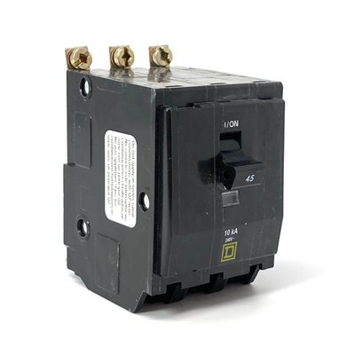 SQUARE D QOB345 45A 240V 3 POLE SQUARE D QOB345 45A 240V 3 POLE