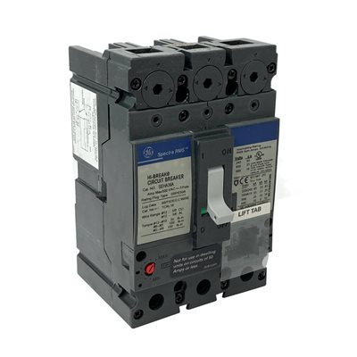 GENERAL ELECTRIC SEHA36AT0100 100A 600V 3 POLE FRAME