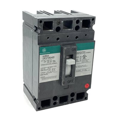 GENERAL ELECTRIC THED124015 15A 480V 2 POLE