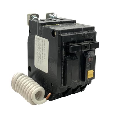 GENERAL ELECTRIC THQB2120GFEP 20A 120 / 240V 2 POLE GFCI EQUIPMENT PROTECTION